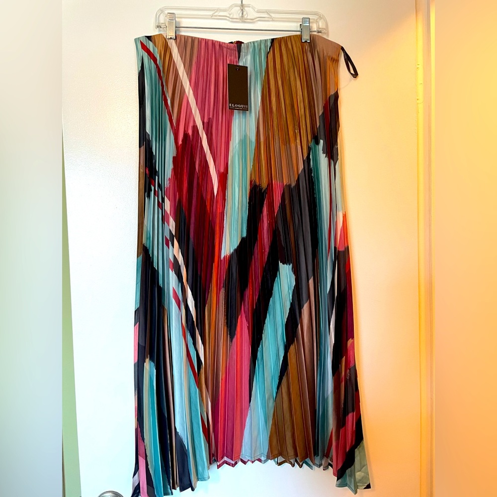 NWT Eloquii pleated skirt Size 14